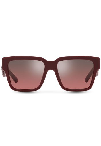 Dolce & Gabbana Eyewear tinted-lenses square-frame sunglasses - Rosso