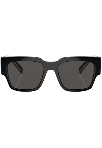 Dolce & Gabbana Eyewear logo-print square-frame sunglasses - Nero