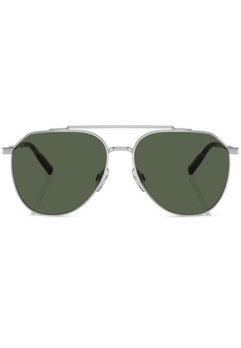 Dolce & Gabbana Eyewear Aviator frame sunglasses - Argento