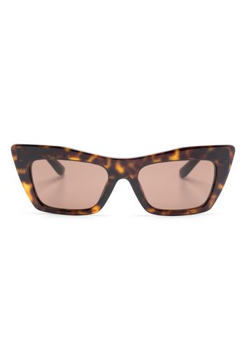 Dolce & Gabbana Eyewear cat-eye frame sunglasses - Marrone