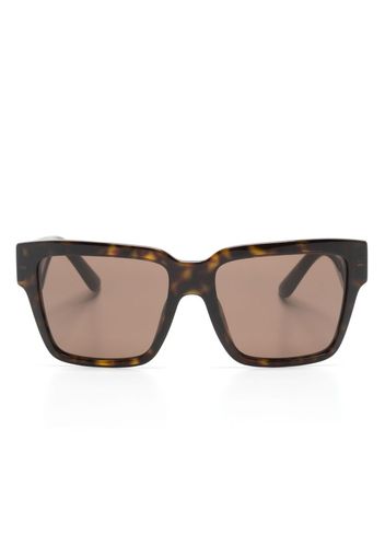 Dolce & Gabbana Eyewear Occhiali da sole oversize - Marrone