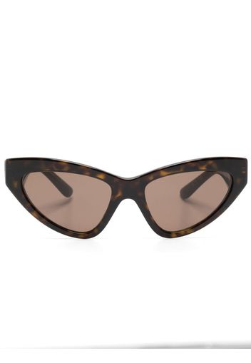 Dolce & Gabbana Eyewear cat-eye frame sunglasses - Marrone