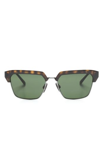 Dolce & Gabbana Eyewear tortoiseshell square-frame sunglasses - Nero