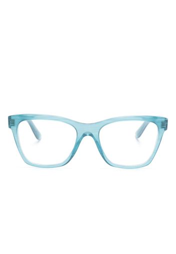 Dolce & Gabbana Eyewear Occhiali squadrati con logo - Blu