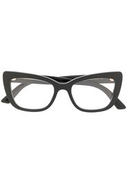 Dolce & Gabbana Eyewear Occhiali cat eye - Nero