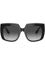 Dolce & Gabbana Eyewear square-frame oversized sunglasses - Nero