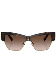 Dolce & Gabbana Eyewear Occhiali da sole cat-eye - Marrone