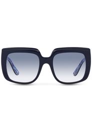 Dolce & Gabbana Eyewear oversized square-frame sunglasses - Blu