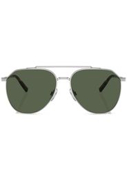 Dolce & Gabbana Eyewear Aviator frame sunglasses - Argento