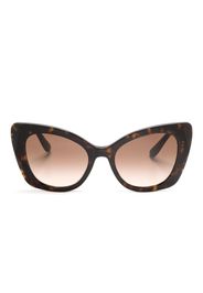 Dolce & Gabbana Eyewear Occhiali da sole con applicazione - Marrone