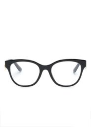 Dolce & Gabbana Eyewear logo-plaque sunglasses - Nero