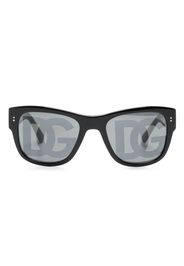 Dolce & Gabbana Eyewear Occhiali da sole Domenico con stampa - Nero