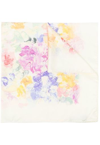 Dolce & Gabbana Pre-Owned floral-print silk scarf - Toni neutri