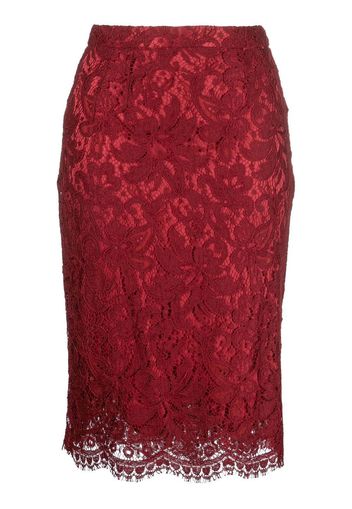 Dolce & Gabbana Pre-Owned Gonna a matita anni 2000 - Rosso