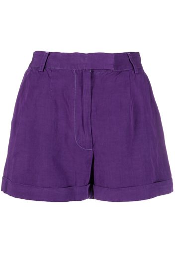 Dolce & Gabbana Pre-Owned Shorts a vita alta anni 2000 - Viola