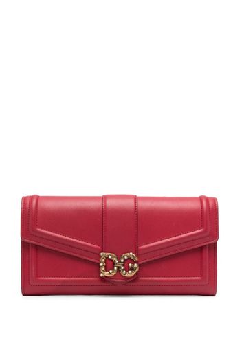 Dolce & Gabbana Pre-Owned Portafoglio continental DG Love - Rosso