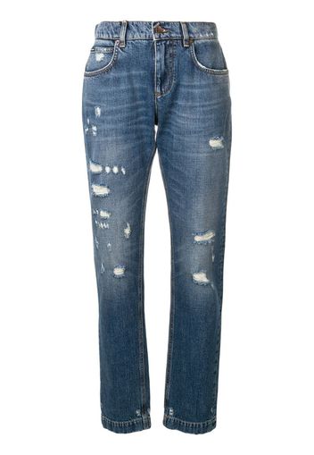 Jeans con effetto vissuto