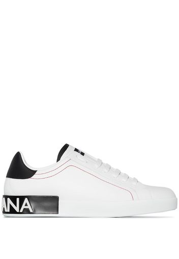 white Classic Portofino leather sneakers