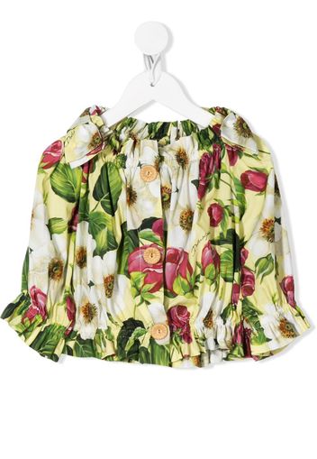 floral print blouse