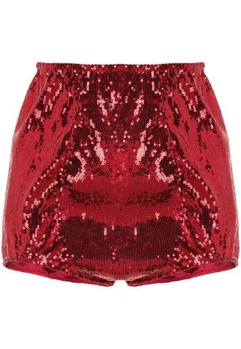 Shorts con paillettes