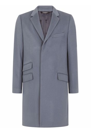 Dolce & Gabbana Cappotto monopetto - Blu