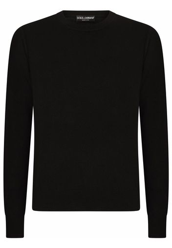 Dolce & Gabbana fine knit jumper - Nero