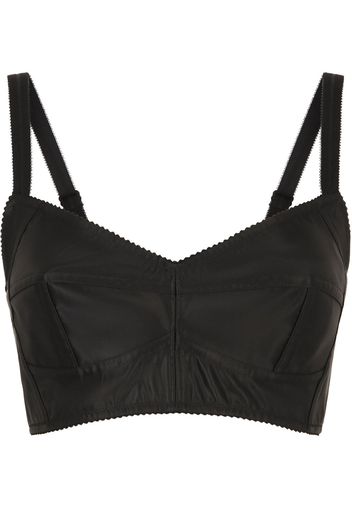 Dolce & Gabbana bustier bra top - Nero