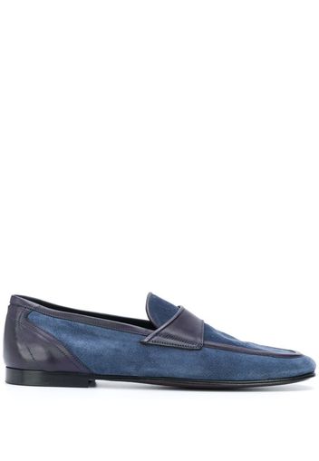 colour block loafers