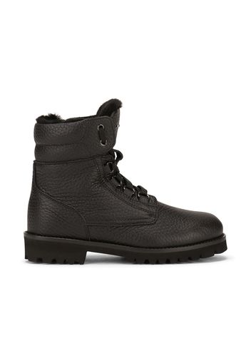 Dolce & Gabbana Kids pebbled ankle boots - Nero