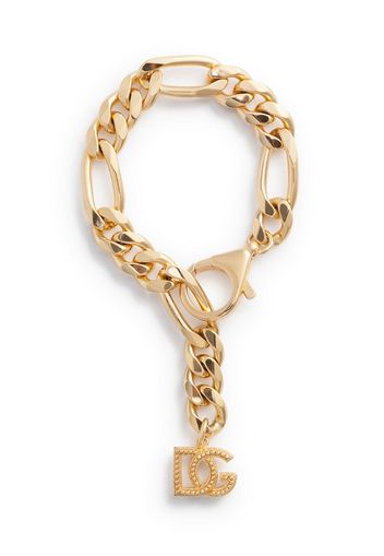 chain-link charm detail bracelet