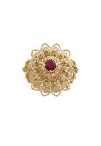 18kt yellow gold Pizzo rhodolite garnet ring