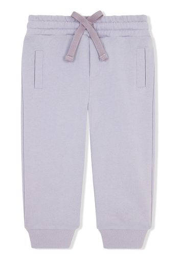 Dolce & Gabbana Kids jersey track pants - Viola