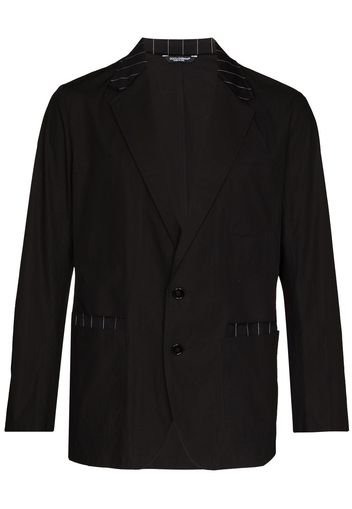 Dolce & Gabbana Blazer a righe - N0000 NERO