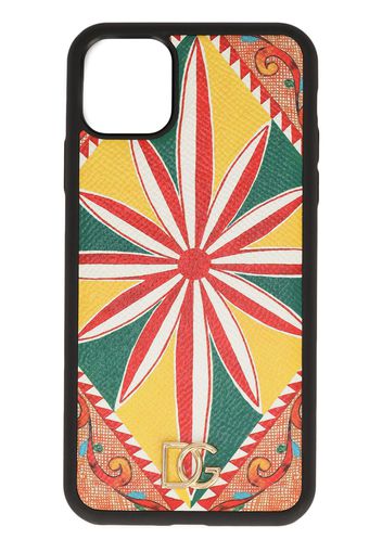 Dolce & Gabbana Cover per iPhone 11 con stampa - Giallo