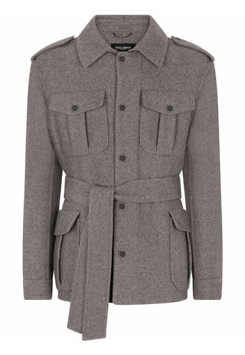 Dolce & Gabbana Giacca militare - Grigio