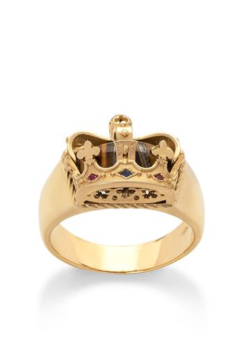 Dolce & Gabbana Anello con corona in oro 18kt