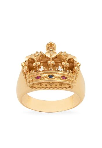 Dolce & Gabbana 18kt yellow gold crown ring - Oro