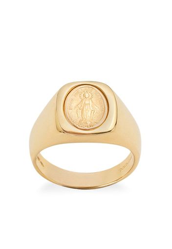 Dolce & Gabbana 18kt gold Devotion medallion ring - Oro