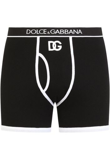 Dolce & Gabbana logo waistband boxers - Nero