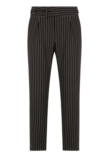 Dolce & Gabbana Pantaloni gessati - Nero