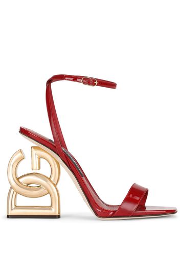 Dolce & Gabbana Sandali con punta aperta - Rosso