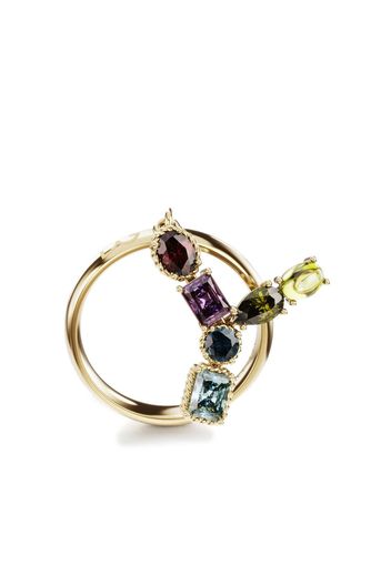 Dolce & Gabbana 18kt yellow gold Rainbow Alphabet Y ring - Oro