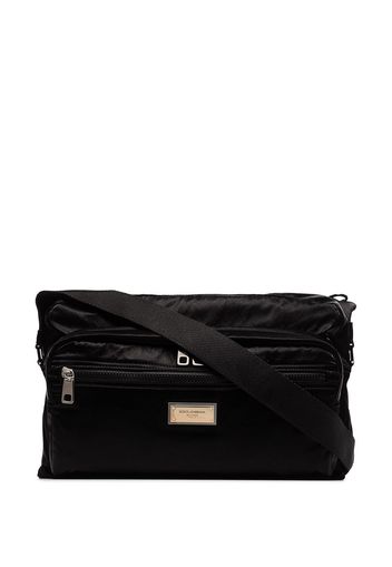 Dolce & Gabbana DG MESSENGER NYLON SAMBOIL BAG - Nero