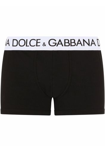 Dolce & Gabbana Slip con stampa - Nero