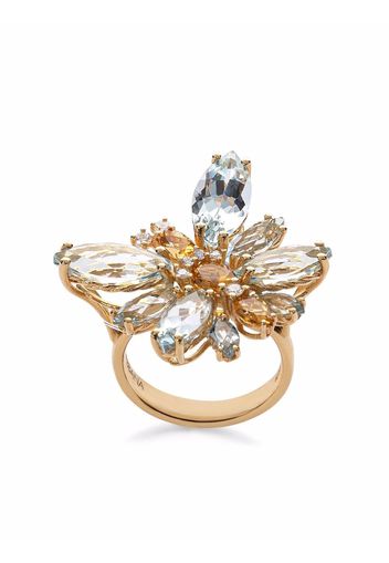 Dolce & Gabbana Anello in oro 18kt Spring con diamante