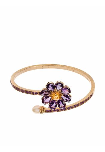 Dolce & Gabbana Bracciale Spring in oro 18kt con pietre