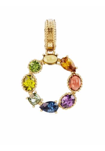 Dolce & Gabbana Pendente in oro 18kt Rainbow Alphabet O