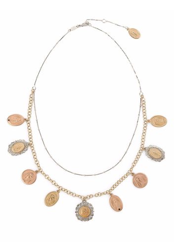 Dolce & Gabbana Collana Sicily in oro 18kt con zaffiri