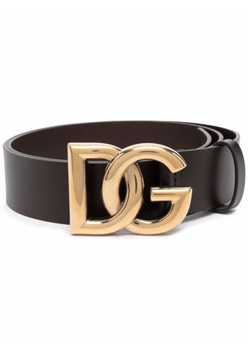 Dolce & Gabbana 'DG' logo belt - Marrone