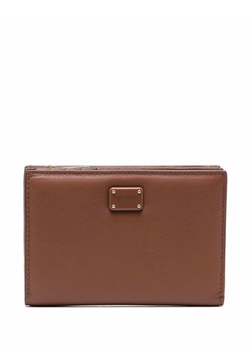 Dolce & Gabbana leather card wallet - Marrone